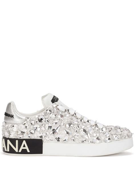 women's dolce gabbana sneakers|dolce and gabbana embellished sneakers.